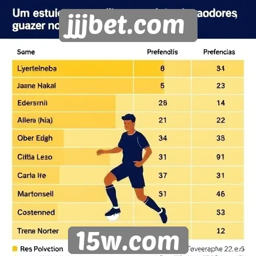 Estudo revela perfil dos jogadores do site jjjbet.com